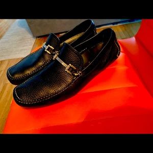 : : Ferragamo Parigi Horsebit Drivers Size 8EU/9US